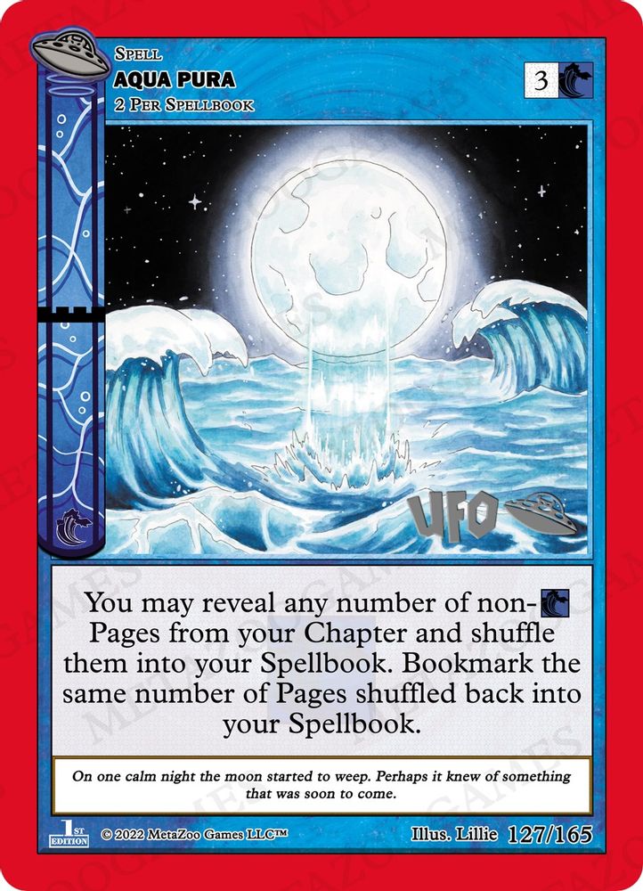 Aqua Pura, Standard, front