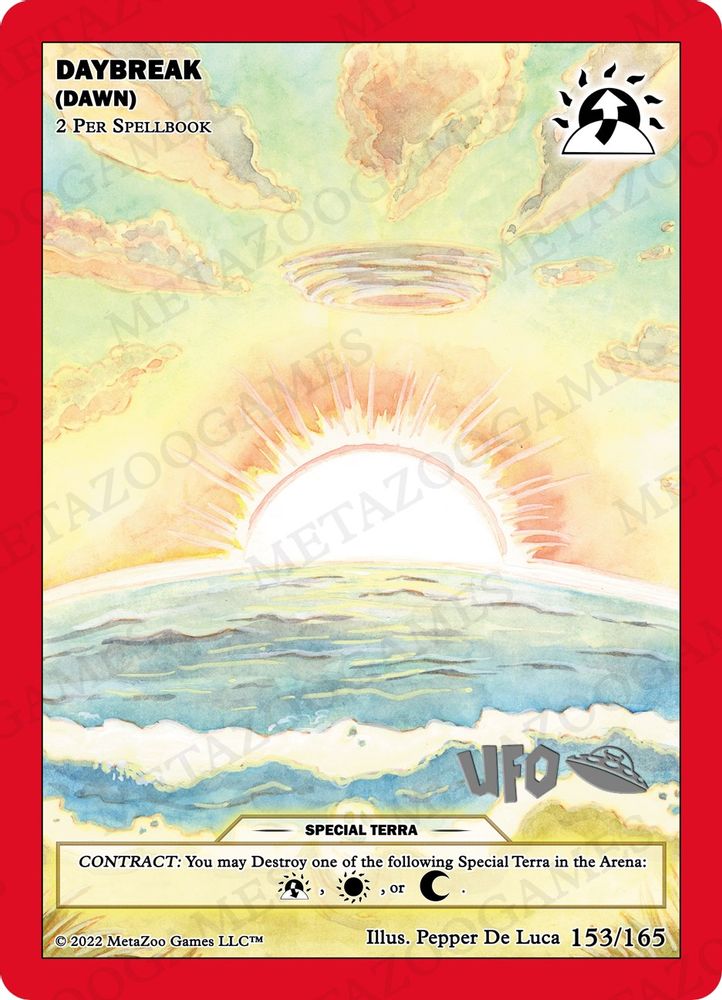 Daybreak (Dawn), Standard, front