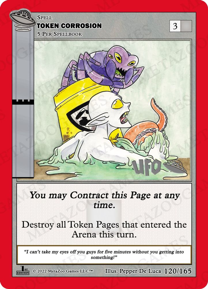 Token Corrosion, Standard, front