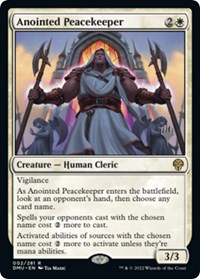 Anointed Peacekeeper, Promo Pack: Dominaria United