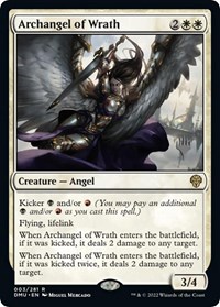 Archangel of Wrath, Promo Pack: Dominaria United