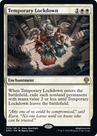 Temporary Lockdown, Promo Pack: Dominaria United
