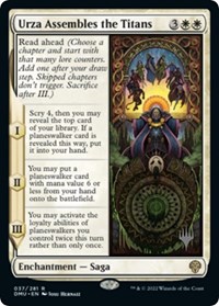 Urza Assembles the Titans, Promo Pack: Dominaria United