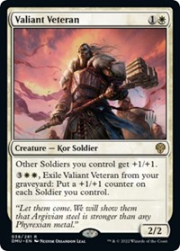Valiant Veteran, Promo Pack: Dominaria United