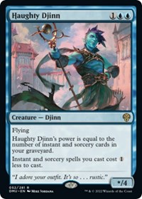 Haughty Djinn, Promo Pack: Dominaria United
