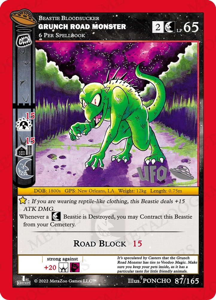Grunch Road Monster, Standard, front
