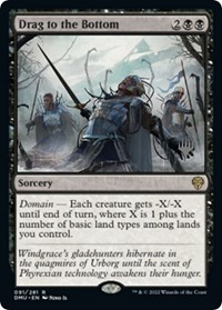 Drag to the Bottom, Promo Pack: Dominaria United