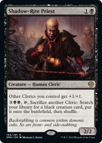 Shadow-Rite Priest, Promo Pack: Dominaria United
