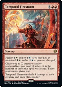 Temporal Firestorm, Promo Pack: Dominaria United