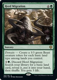 Herd Migration, Promo Pack: Dominaria United