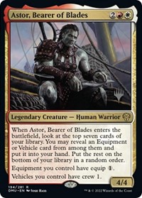 Astor, Bearer of Blades, Promo Pack: Dominaria United