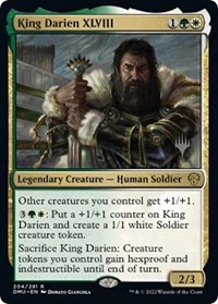 King Darien XLVIII, Promo Pack: Dominaria United