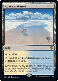 Adarkar Wastes, Promo Pack: Dominaria United