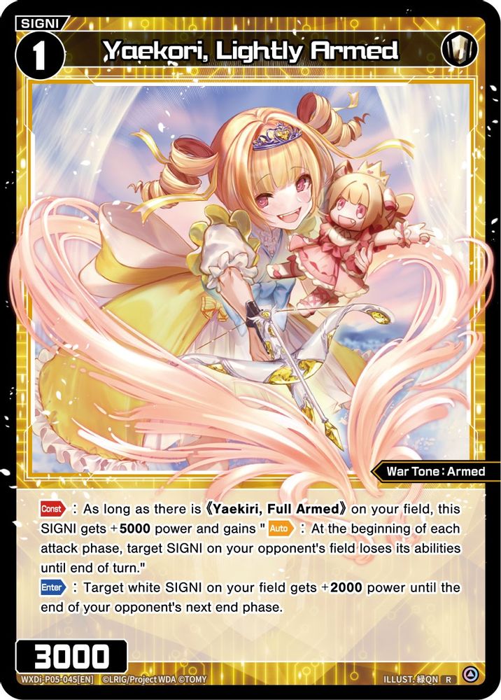 Yaekori, Lightly Armed, Standard, front