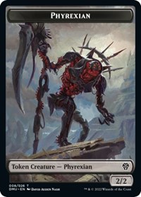 Phyrexian // Zombie Double-Sided Token, Dominaria United