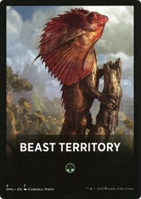 Beast Territory Theme Card, Dominaria United
