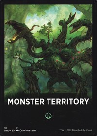 Monster Territory Theme Card, Dominaria United