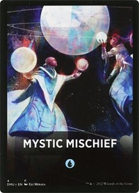 Mystic Mischief Theme Card, Dominaria United