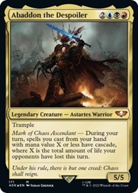 Abaddon the Despoiler, Universes Beyond: Warhammer 40,000