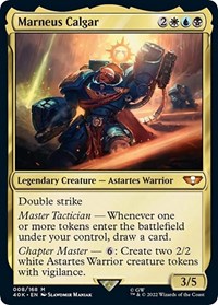 Marneus Calgar (Surge Foil), Universes Beyond: Warhammer 40,000