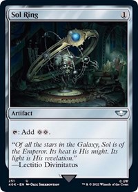 Sol Ring (251) (Surge Foil), Universes Beyond: Warhammer 40,000