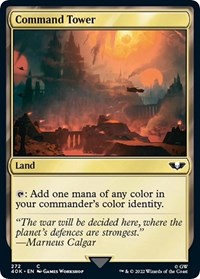 Command Tower (272) (Surge Foil), Universes Beyond: Warhammer 40,000