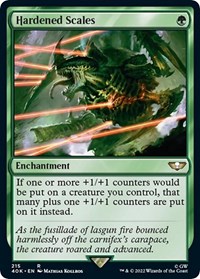 Hardened Scales (Surge Foil), Universes Beyond: Warhammer 40,000