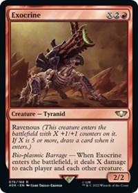 Exocrine (Surge Foil), Universes Beyond: Warhammer 40,000