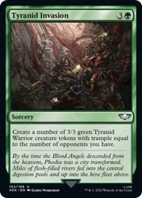 Tyranid Invasion, Universes Beyond: Warhammer 40,000