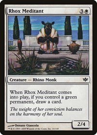 Rhox Meditant, Conflux