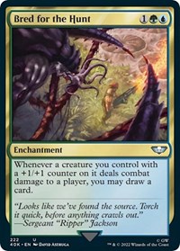 Bred for the Hunt (Surge Foil), Universes Beyond: Warhammer 40,000