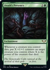 Death's Presence (Surge Foil), Universes Beyond: Warhammer 40,000