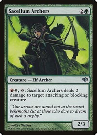 Sacellum Archers, Conflux
