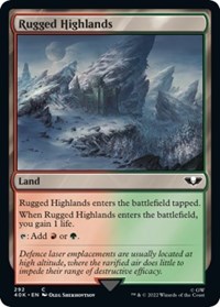 Rugged Highlands, Universes Beyond: Warhammer 40,000