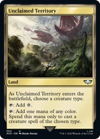 Unclaimed Territory, Universes Beyond: Warhammer 40,000