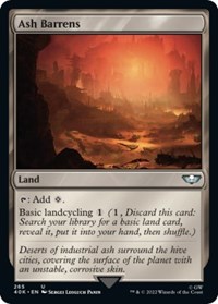 Ash Barrens, Universes Beyond: Warhammer 40,000