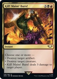 Kill! Maim! Burn!, Universes Beyond: Warhammer 40,000