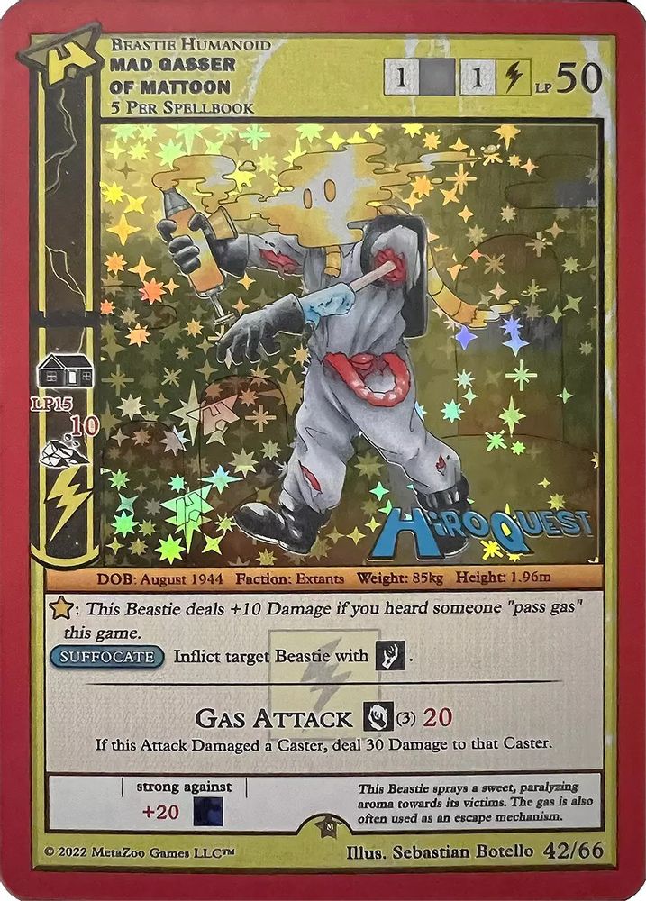 Mad Gasser of Mattoon, Standard, front