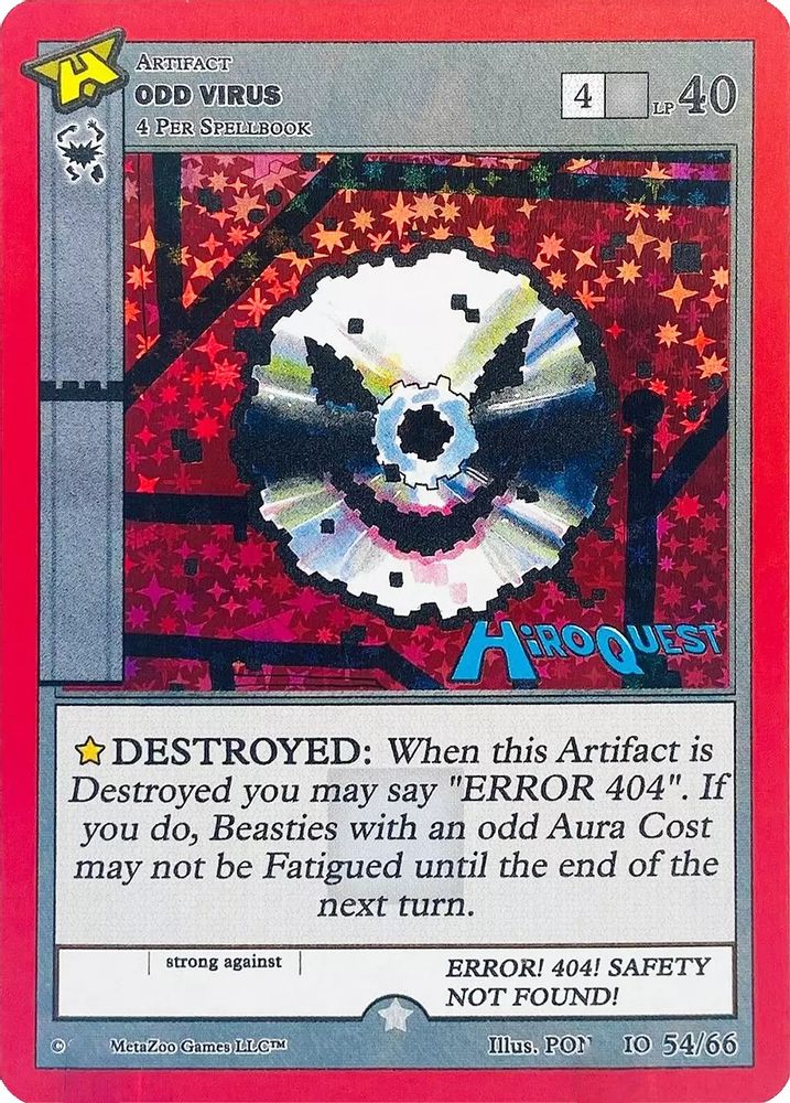 Odd Virus, Standard, front