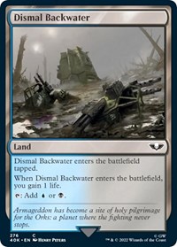 Dismal Backwater (Surge Foil), Universes Beyond: Warhammer 40,000