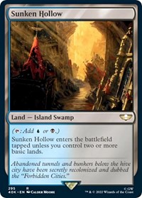 Sunken Hollow (Surge Foil), Universes Beyond: Warhammer 40,000