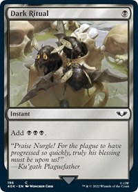 Dark Ritual, Universes Beyond: Warhammer 40,000