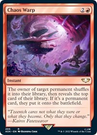 Chaos Warp, Universes Beyond: Warhammer 40,000