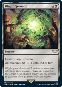 Blight Grenade, Universes Beyond: Warhammer 40,000