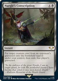Nurgle's Conscription, Universes Beyond: Warhammer 40,000