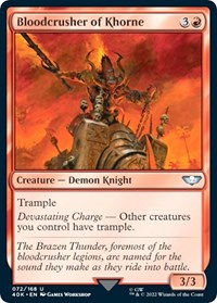 Bloodcrusher of Khorne, Universes Beyond: Warhammer 40,000