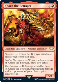 Kharn the Betrayer, Universes Beyond: Warhammer 40,000