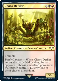 Chaos Defiler, Universes Beyond: Warhammer 40,000