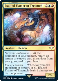 Exalted Flamer of Tzeentch, Universes Beyond: Warhammer 40,000