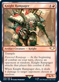 Knight Rampager (Surge Foil), Universes Beyond: Warhammer 40,000